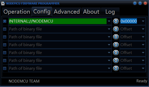 选择ESP8266固件 选择ESP8266固件